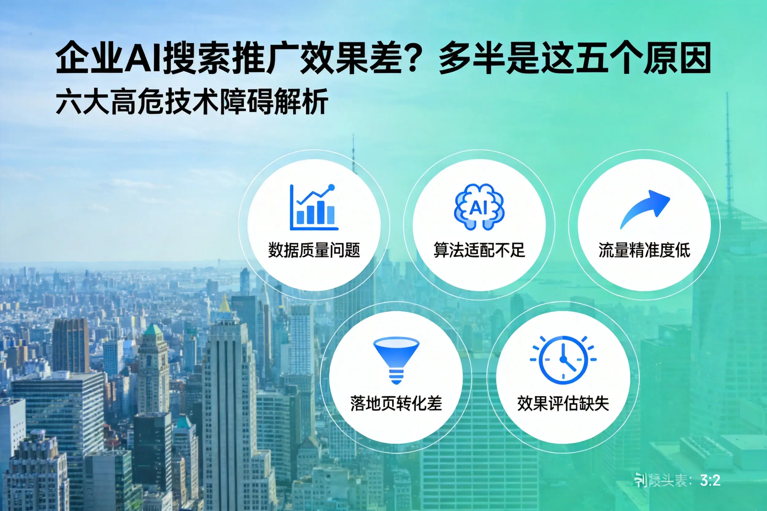连南企业AI搜索推广效果差？多半是这五个原因